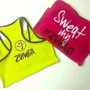🔥 TWO Zumba Instructor Racerbacks